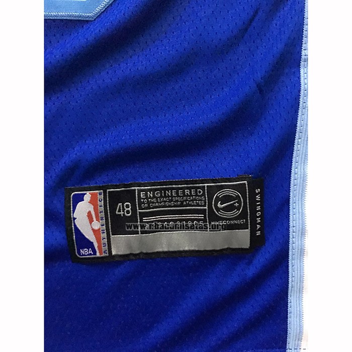 Camiseta Los Angeles Lakers Lebron James NO 23 Classic 2019-20 Azul